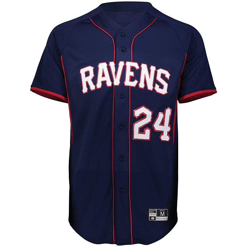 Holloway 221225  Youth Game7 Full-Button Baseball Jersey